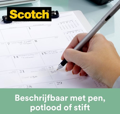 Plakband Scotch Magic 900 19mmx30m onzichtbaar mat 1 Stuk-3