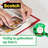 Plakband Scotch Magic 810 19mmx66m onzichtbaar mat 1 Stuk-2