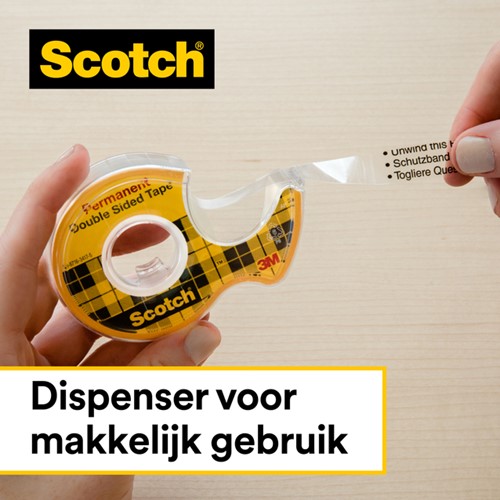 Plakband 3M Scotch 12.7mmx6.3mm met houder 2Z 1 Stuk-2