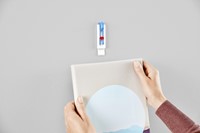 Klevende spijker tesa canvas behang 1kg wit 2 Stuk-1