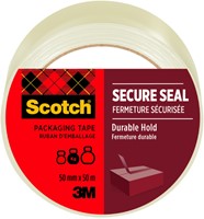 Verpakkingstape Scotch Secure Seal 50mmx50m tr 1 Rol