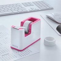 Plakbandhouder Leitz Wow wit/roze 1 Stuk-2