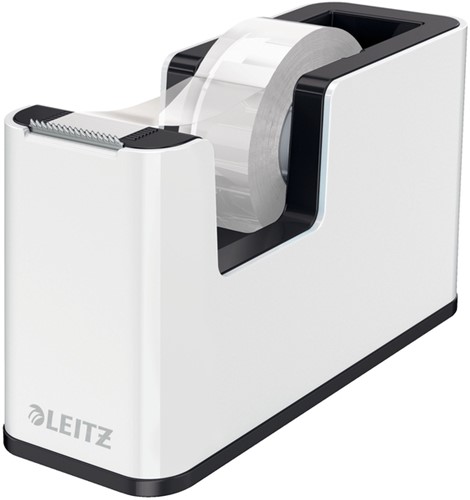 Plakbandhouder Leitz WOW wit/zwart 1 Stuk