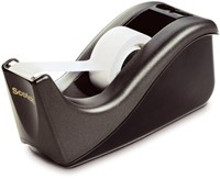 Plakbandhouder Scotch C60 zwart 1rol magic tape 1 Stuk-2