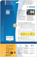 Etiket HERMA 9500 A4 210x297mm 10st folie wit 10 Vel-2