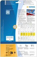 Etiket HERMA 8029 99.1x42.3mm folie 300stuks geel 25 Vel-2