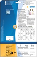 Etiket HERMA 8020 210x297mm transparant 25st 25 Vel-2