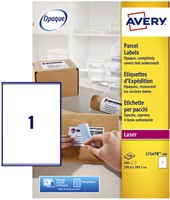 Etiket Avery L7167B 199.6x289.1mm 100stuks 100 Vel