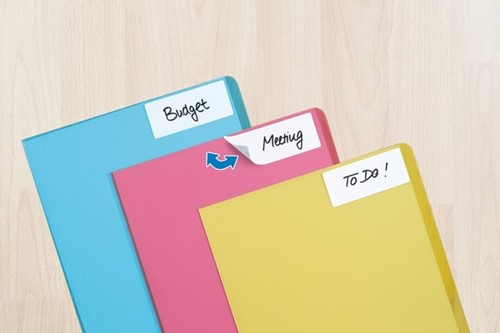 Etiket HERMA 10605 13x40mm verwijderbaar wit 672st 24 Vel-1