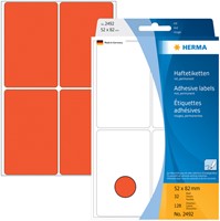 Etiket HERMA 2492 52x82mm rood 128st 32 Vel-3
