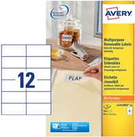 Etiket Avery L4743REV-25 99.1x42.3mm wit 300st 25 Vel-2