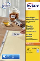 Etiket Avery L4732REV-25 35.6x16.9 wt 2000stuk 25 Vel