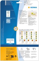 Etiket HERMA 5141 63.5x29.6mm neon oranje 540st 20 Vel-2