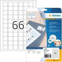 Etiket HERMA 8831 25.4x25.4mm mat wit 1650st 25 Vel