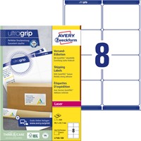 Etiket Avery L7165 99.1x67.7mm wit 800stuks 100 Vel-2