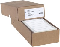 Etiket HERMA 8210 88.9x23Mm 1-baans wit 6000st 6000 etiket