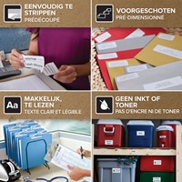 Etiket Dymo LabelWriter adressering 28x89 12st wit 12 Rol-6