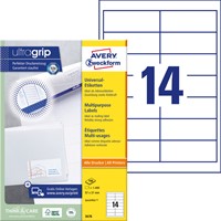 Etiket AZ 3678 97x37mm wit 1400stuks 100 Vel-2