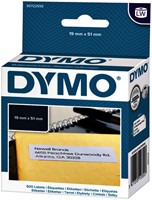 Etiket Dymo LabelWriter multifunctioneel 19x51 wit 500 Stuk-1