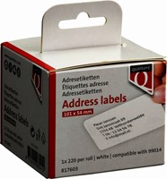 Label Etiket Quantore 99014 54mmx101mm badge wt 1 Rol-1
