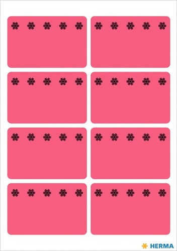 Etiket HERMA 3772 26x40mm diepvries rood 48stuks 6 Vel-2