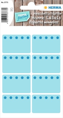 Etiket HERMA 3773 26x40mm diepvries blauw 48stuks 6 Vel