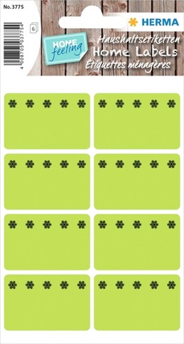 Etiket HERMA 3775 26x40mm diepvries groen 48st 6 Vel