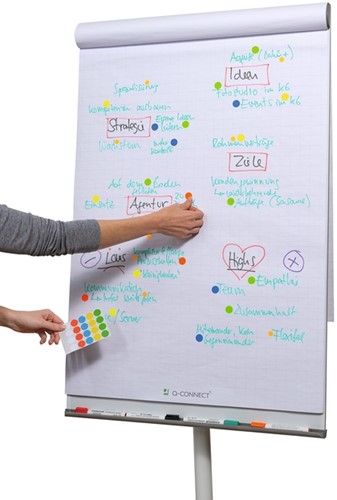 Etiket HERMA 1836 rond 8mm roze 540st 5 Vel-3