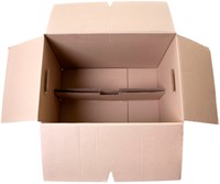 Verhuisdoos IEZZY 480x320x360mm bruin 3mm 1 Stuk-2