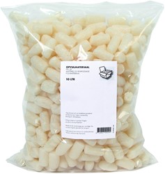 Opvulchips IEZZY 10L biologisch afbreekbaar creme 10 Liter