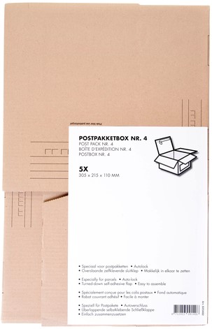 Postpakketbox IEZZY 4 305x215x110mm wit 1 Stuk-4