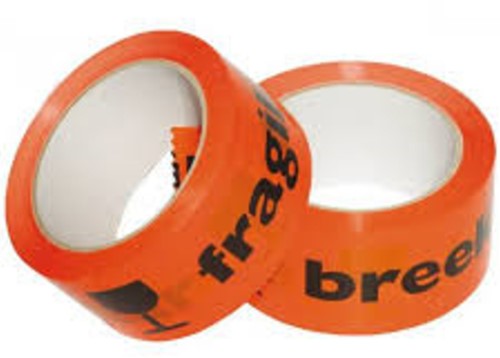 Waarschuwingstape IEZZY breekbaar 50mmx66m or/zw 1 Rol-5