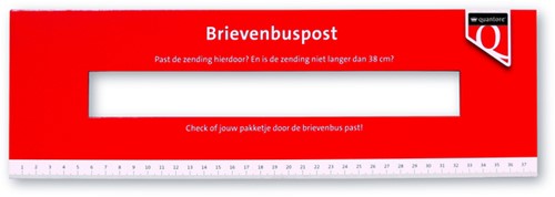 Brievenbus tester Quantore 1 Stuk