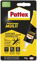 Alleslijm Pattex Multi tube 20 gram op blister 1 Stuk