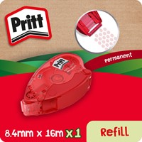 Lijmroller Pritt Compact permanent 10m op blister 1 Stuk-1
