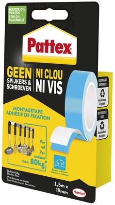 Plakband Pattex Super montage 20kg dz binnen 1 Stuk-2