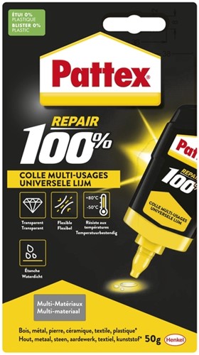 Alleslijm Pattex tube 50 gram op blister 1 Stuk-2