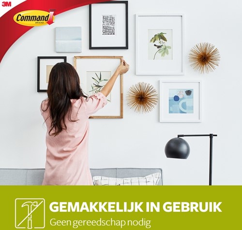 Plakspijker Command incl bevestigingsstrip 1 Stuk-2