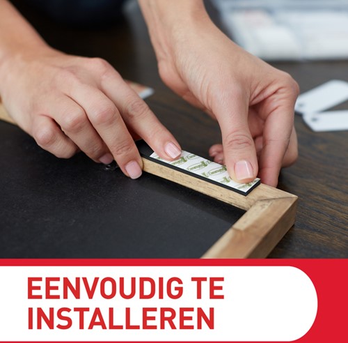 Bevestigingsstrip Command klik vast smal 5.4kg wt 1 Stuk-1