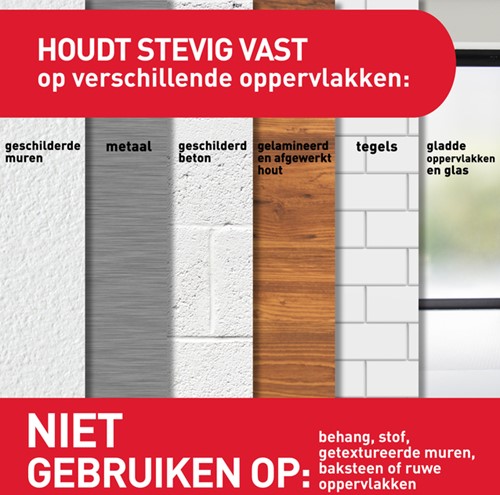 Bevestigingsstrip Command klik vast smal 5.4kg wt 1 Stuk-5