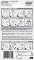 Haak Command knststf ovaal wit incl strip 1 Stuk-1