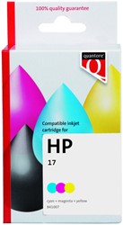 Inktcartridge Quantore Hp 17 C6625a kleur 1 Stuk