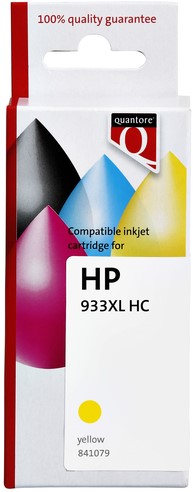 Inktcartridge Quantore Hp 933XL Cn056cn hc geel 1 Stuk
