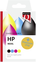 Inktcartridge Quantore Hp 3h251cn 903XL hc zw+3kl 4 Stuk