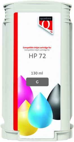 Inktcartridge Quantore HP 72 C9374A grijs 1 Stuk