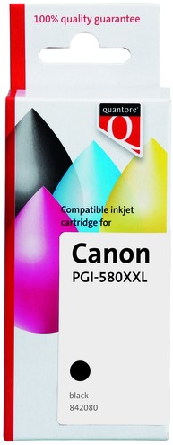 Inktcartridge Quantore Canon Pgi-580XXL zwart 1 Stuk