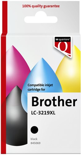 Inktcartridge Quantore Brother Lc-3219XL zwart 1 Stuk
