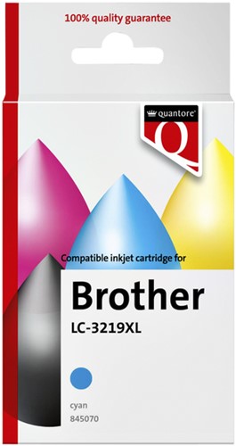 Inktcartridge Quantore Brother Lc-3219XL blauw 1 Stuk
