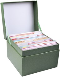 Wenskaartenbox Paperclip diverse thema's 75 krt 75 Stuk