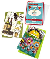 Wenskaart Paperclip verjaardag 12 stuks 12 Stuk